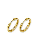 Gracious Gold Sleeper Hoop Earrings