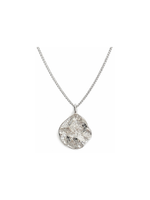 Avery Sterling Silver Textured Chain Necklace