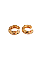 Edith Multi-Colour Star Gemstone Huggie Earrings