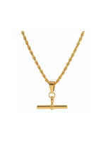 Patricia T-Bar Pendant Chain Necklace