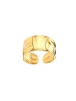 Sierra Hammered Adjustable Ring