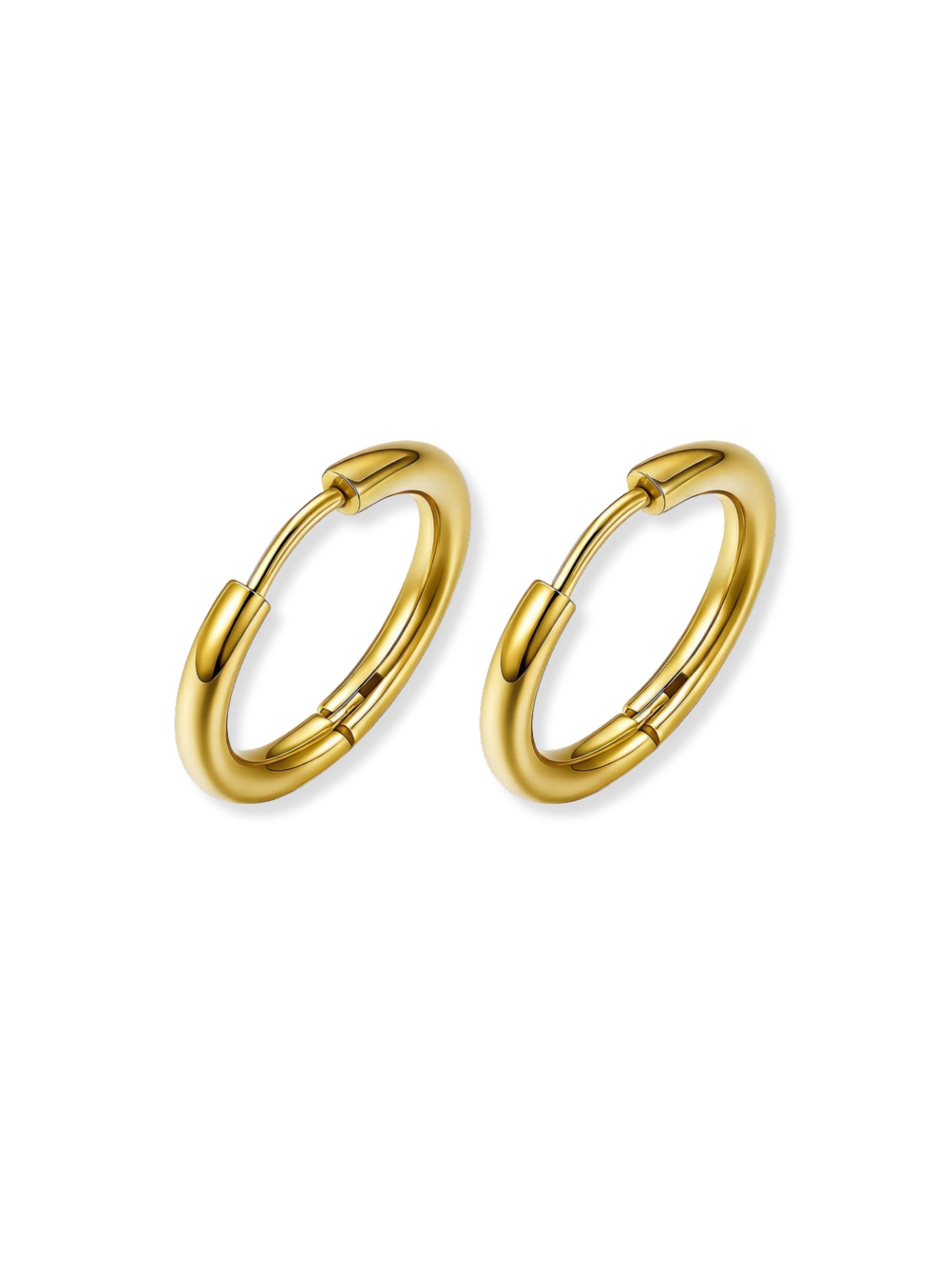 Gracious Gold Sleeper Hoop Earrings