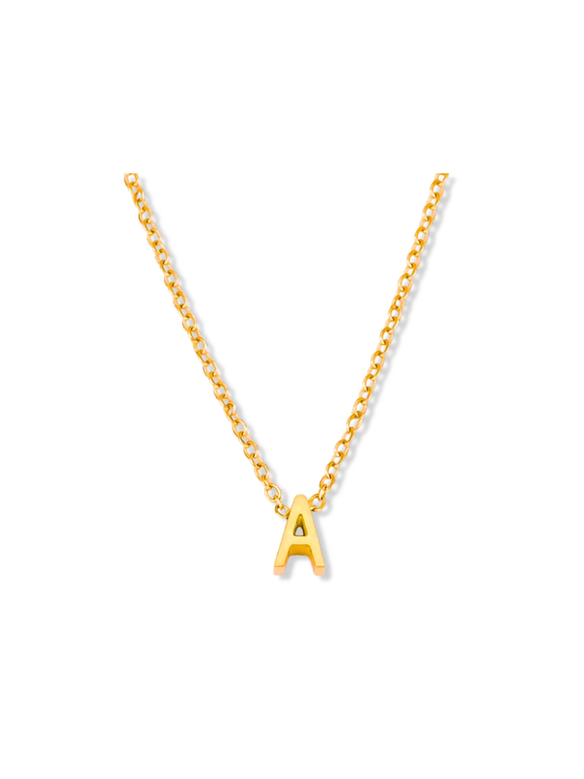 Esther Custom Initial Pendant Necklace