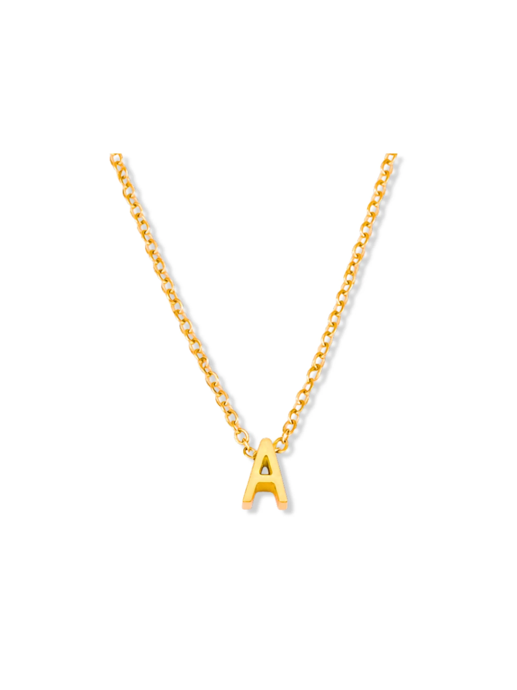 Esther Custom Initial Pendant Necklace