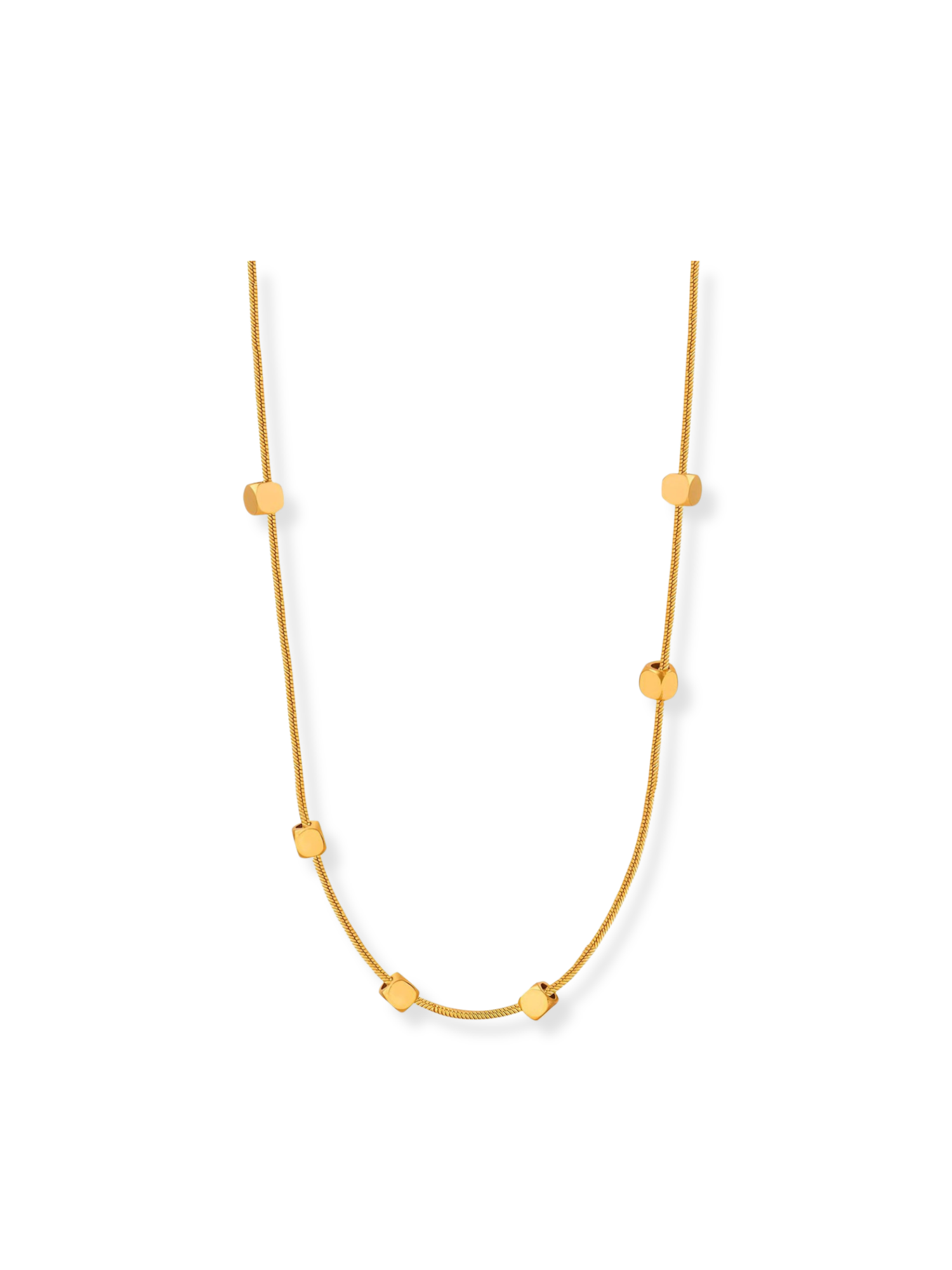 Heather Square Chain Necklace