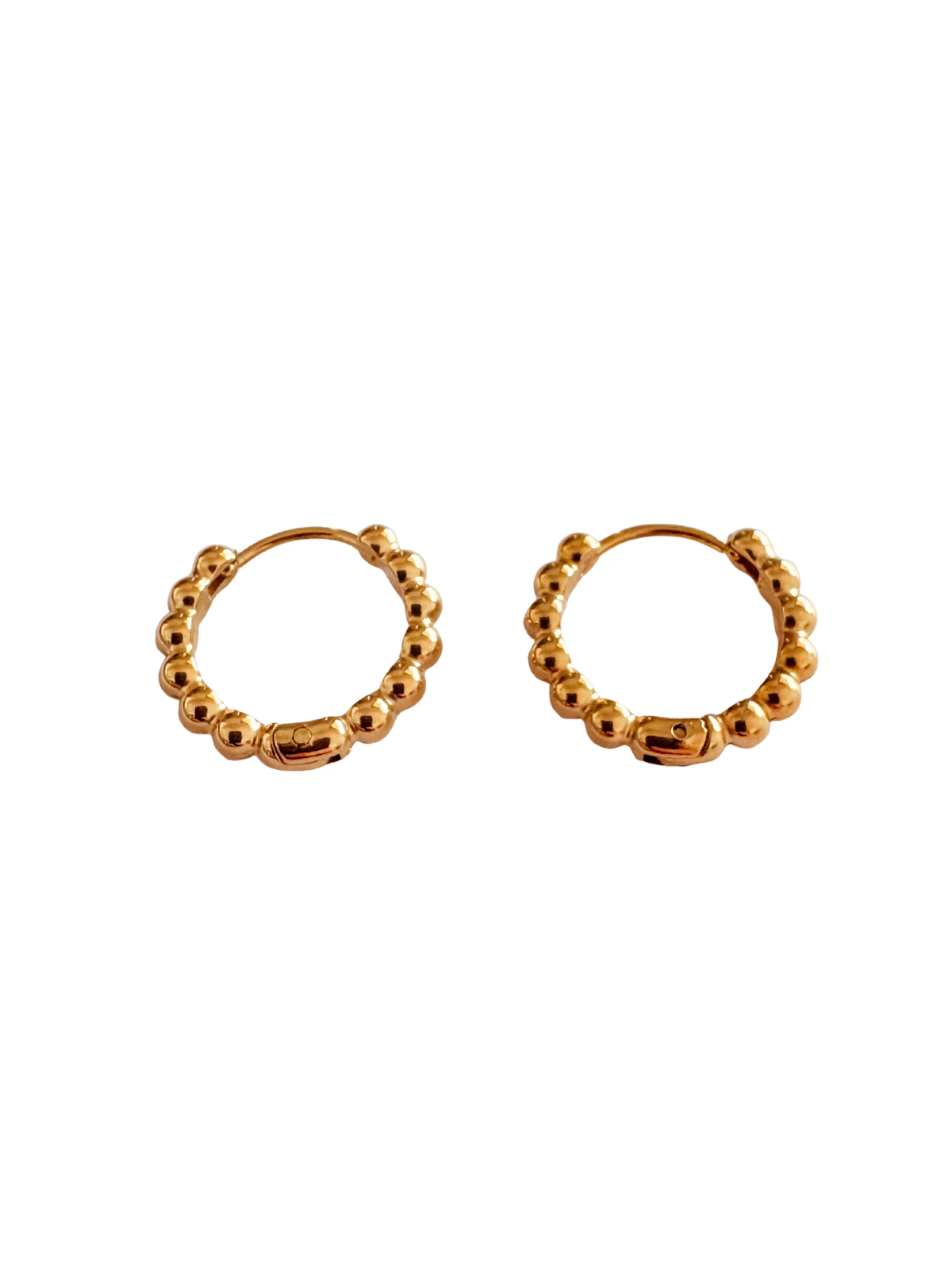Rosemary Ball Huggie Earrings
