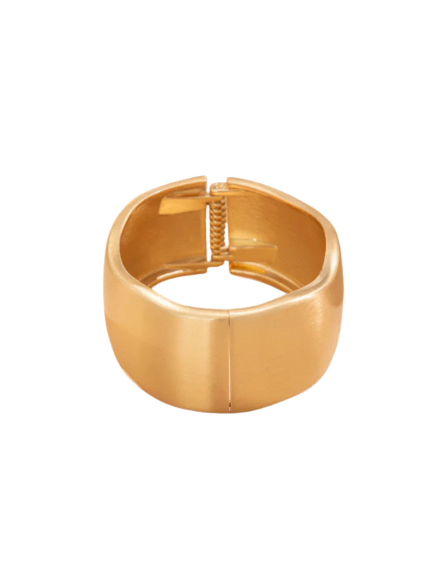 Simone Wide Chunky Hinged Bangle