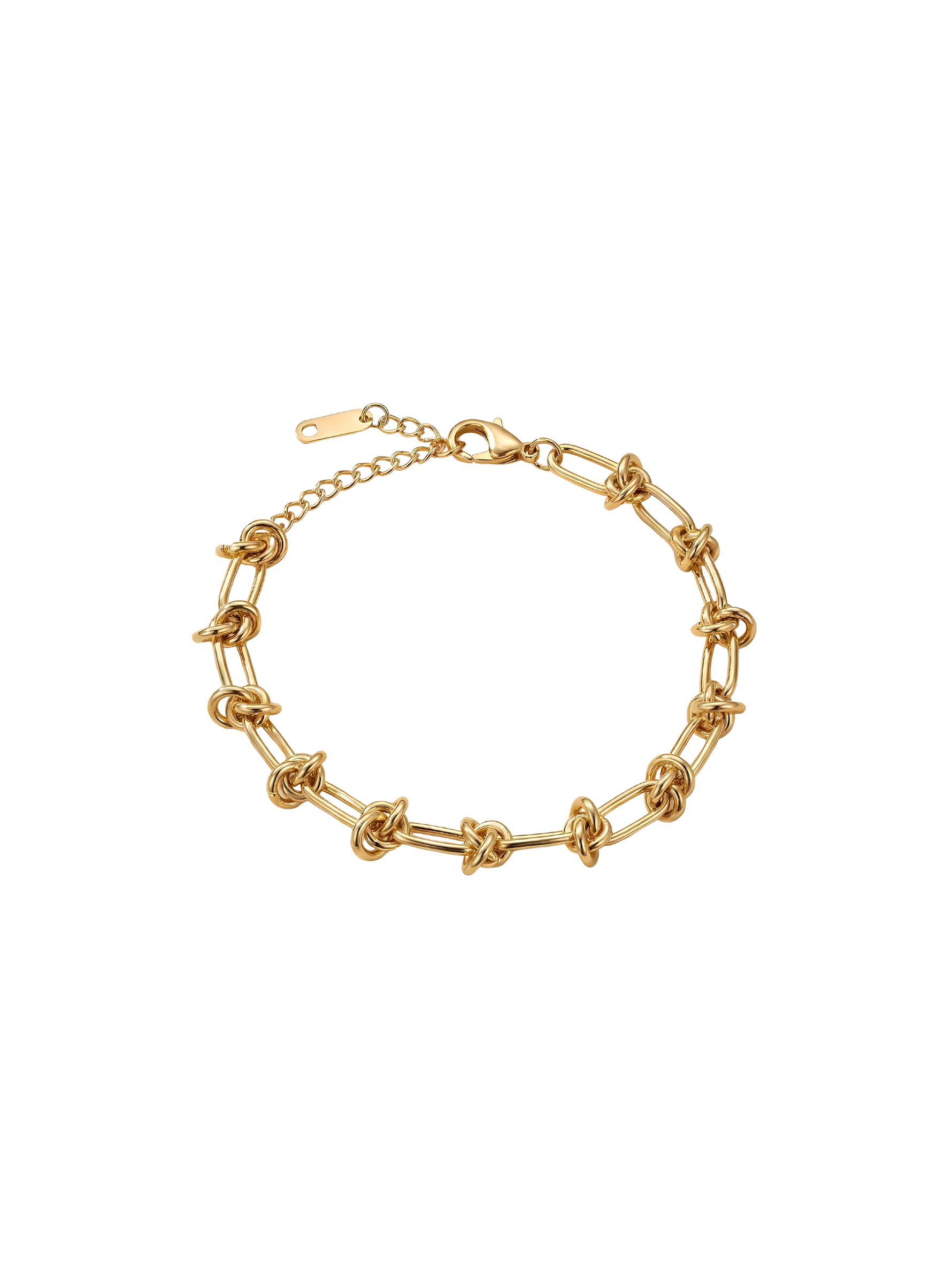 Teagan Knotted Braid Chain Bracelet